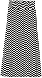 Amy Byer Big Girls' Chevron Stripe Maxi Skirt