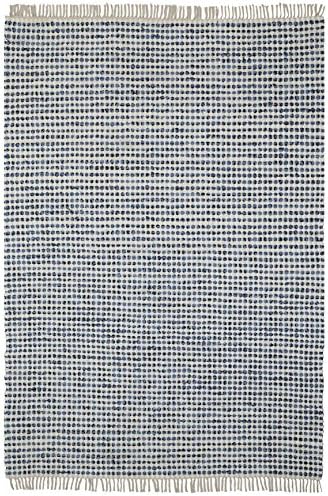 Complex Blue Hand Woven Rug (5x8') Rug