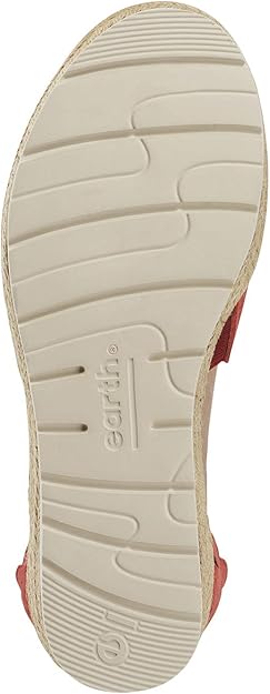 earth yarrow espadrille wedge