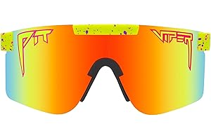 Pit Viper Sunglasses I Narrow Fit - Small Adult & Kids 8-12 I Original Retro Model I Polarized Polycarbonate Lens