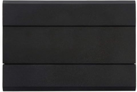 Longspeed Estuche Protector ZH Strwaberry V2 Premium de aleación de Aluminio de Metal para Raspberry Pi 2 Modelo B y RPi B + Antideslizante Negro/Dorado - Negro