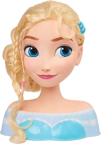 Amazon Disney ディズニー アナと雪の女王 エルサ スタイリングヘッド プリンセス おもちゃ 女の子 おしゃれ アクセサリー ヘアブラシ ヘアクリップ アナ雪 並行輸入品 ヘアアクセサリー おもちゃ