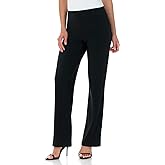 Rekucci Travel in Style Women's Soft Knit Classic Straight Leg Pant