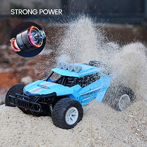 image for Tomzon Remote Control Car, 1/16 Scale High Speed Car, 2.4GHz Off Road 