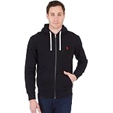 POLO RALPH LAUREN Men's Classic Fleece Full Zip Hoodie, Black, XXL