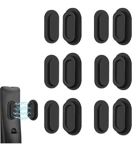 Hampton Bay Edwin Ceiling Fan Remote Control Bracket Holder Mount – Black, Artika Compatible