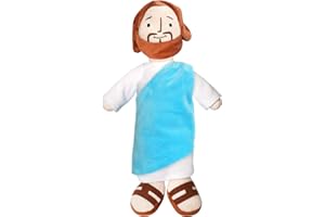 Jesus Plush 13"/34cm Jesus Plushie My Friend Stuffed Plush Doll Toys for Home Easter Decoration,Birthday Gifts for Kids Adult