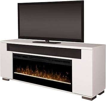 Amazon Com Dimplex Haley Media Console Electric Fireplace With
