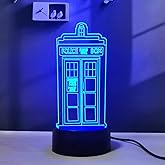 Sosowlight 3D Illusion LED Bedroom Night Light RGB 16 Color Remote Desk Lamp Room Decor for Men