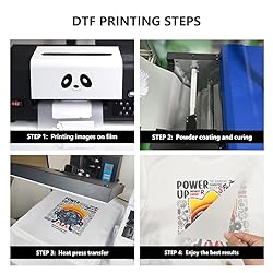 Procoloredfun DTF Transfer Printer Ink, 3000 ML