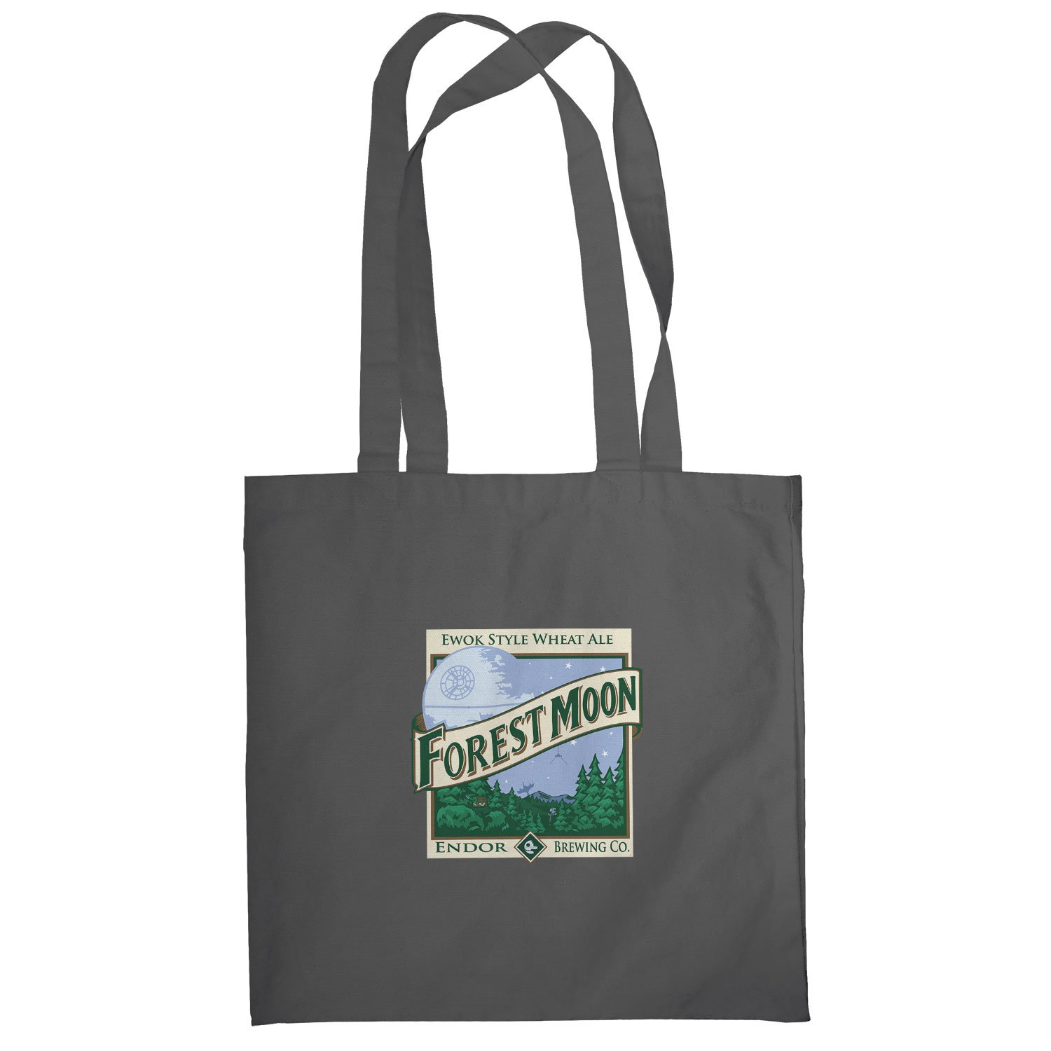 Texlab Forest Moon Ale Fabric Bag, Grey