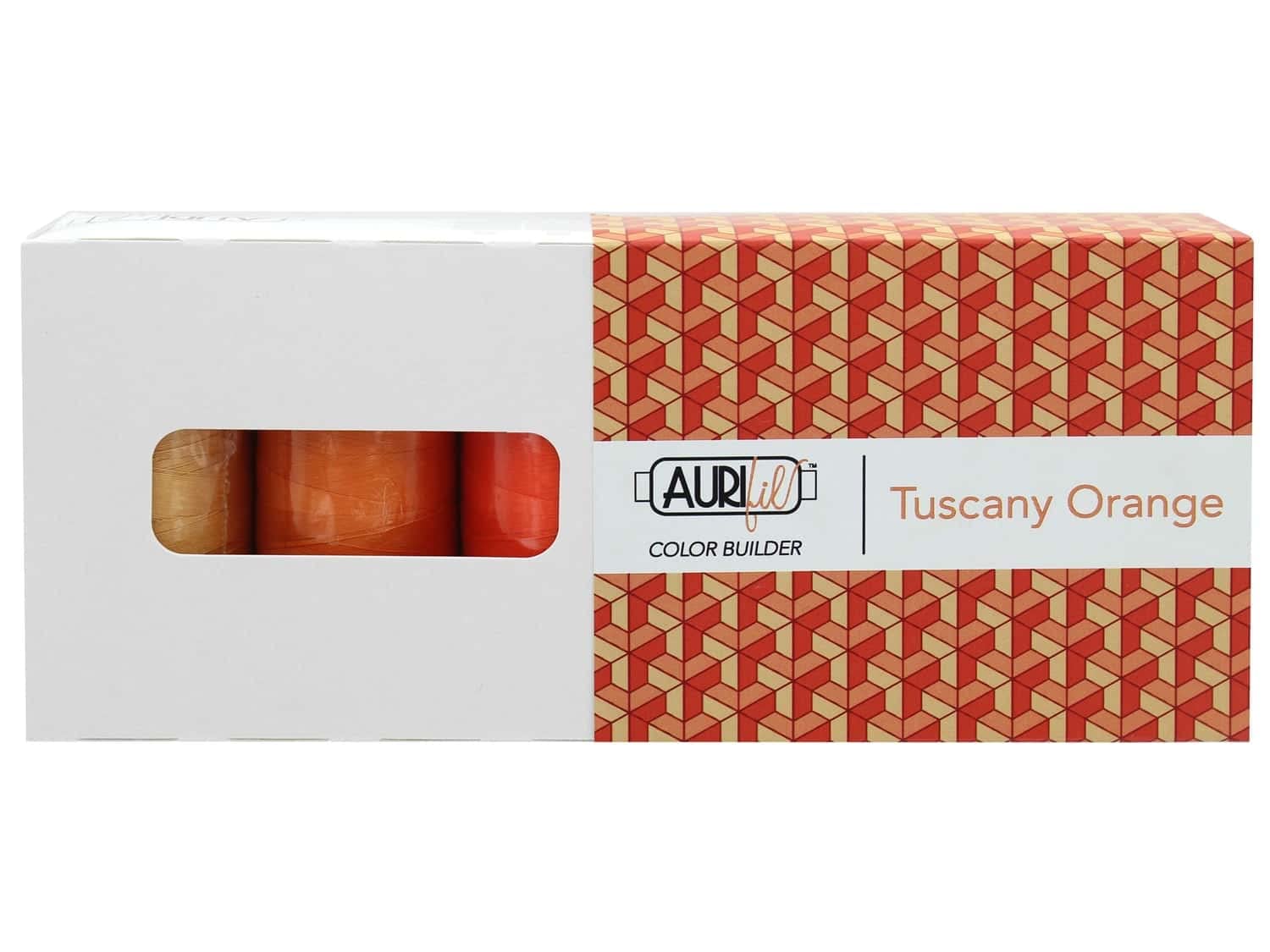 Aurifil 50wt Cotton Color Builder Thread Collection-Tuscany Orange — image 1