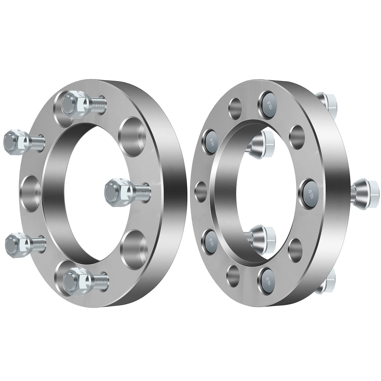 Photo 1 of ECCPP 5x5.5 to 5x5.5 Wheel Spacers 1 inch 5 lug 5x139.7mm fits for 1997-2001 for Dodge Ram 1500 Van 1992-2002 for Ford E-150 Econoline 2003-2005 for Ford E-150 Club Wagon-2PCS