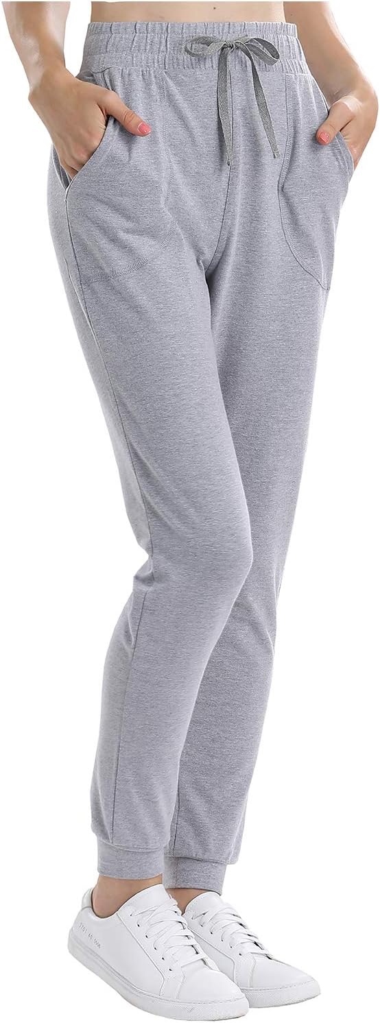Women's Athletic Joggers Pants Sweatpants with Pocket