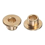 HARFINGTON 2pcs Flange Bearing Sleeve 8mm Bore 12mm