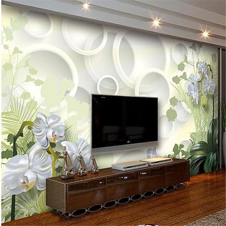 Sucsaistat Tapete Wandbild Wandbild-Wandgemälde Clivia-Tapete des Blumen 3D-366 * 254cm