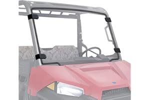 MDPROMCP Full Windshield For Ranger Midsize 570 15-21/ SP 570 2022-2025/Ranger 500 17-22/Ranger EV 15-22/Ranger ETX 15-16, Scratch-Resistant Front Windshield (Fit For Pro-fit Framed Cage)