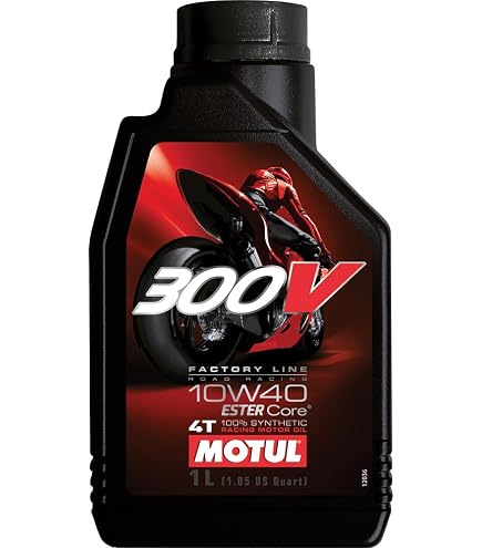 Amazon.com: Motul 4 Cycle 300 V 4T 10W40 1 Liter Bottle : Automotive