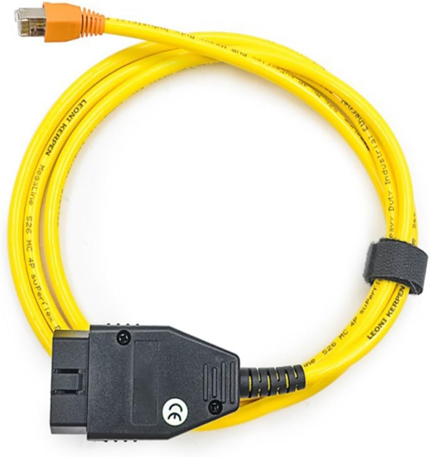 New Data eSys for BMW ENET Ethernet to OBD Interface Cable E-SYS ICOM Coding for F Series