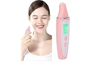 Skin Analyzer,Digital LCD Display Precision Skin Sensor Tester Facial Moisture Water Oil Analyzer Facial Sensor Tester Portab
