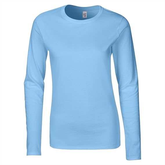t shirt manche longue femme coton