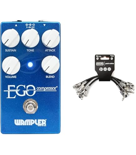 Amazon.com: Wampler Mini Ego Compressor Guitar Pedal and MXR