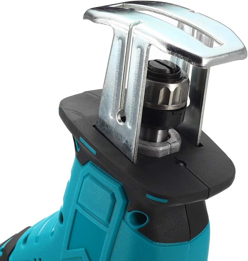 Qjin 18V Cordless Reciprocating Saw with Saw Blade (Without Battery and Charger) - - 