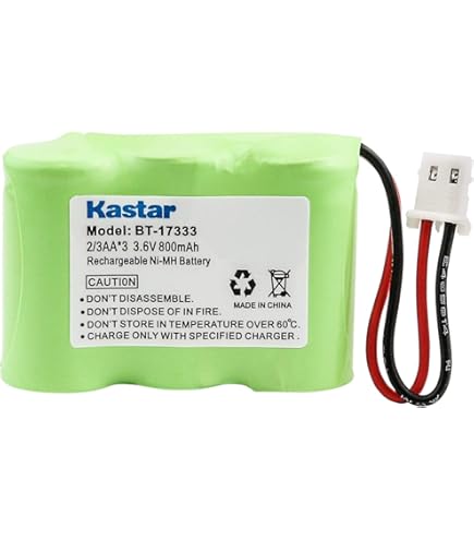 Oxwinou Bt 17333 Bt 27333 Handset Telephone Rechargeable Battery 2/3Aa