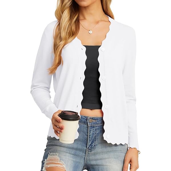 Cardigan Sweaters For Women CARDYDONY Women's Lightweight