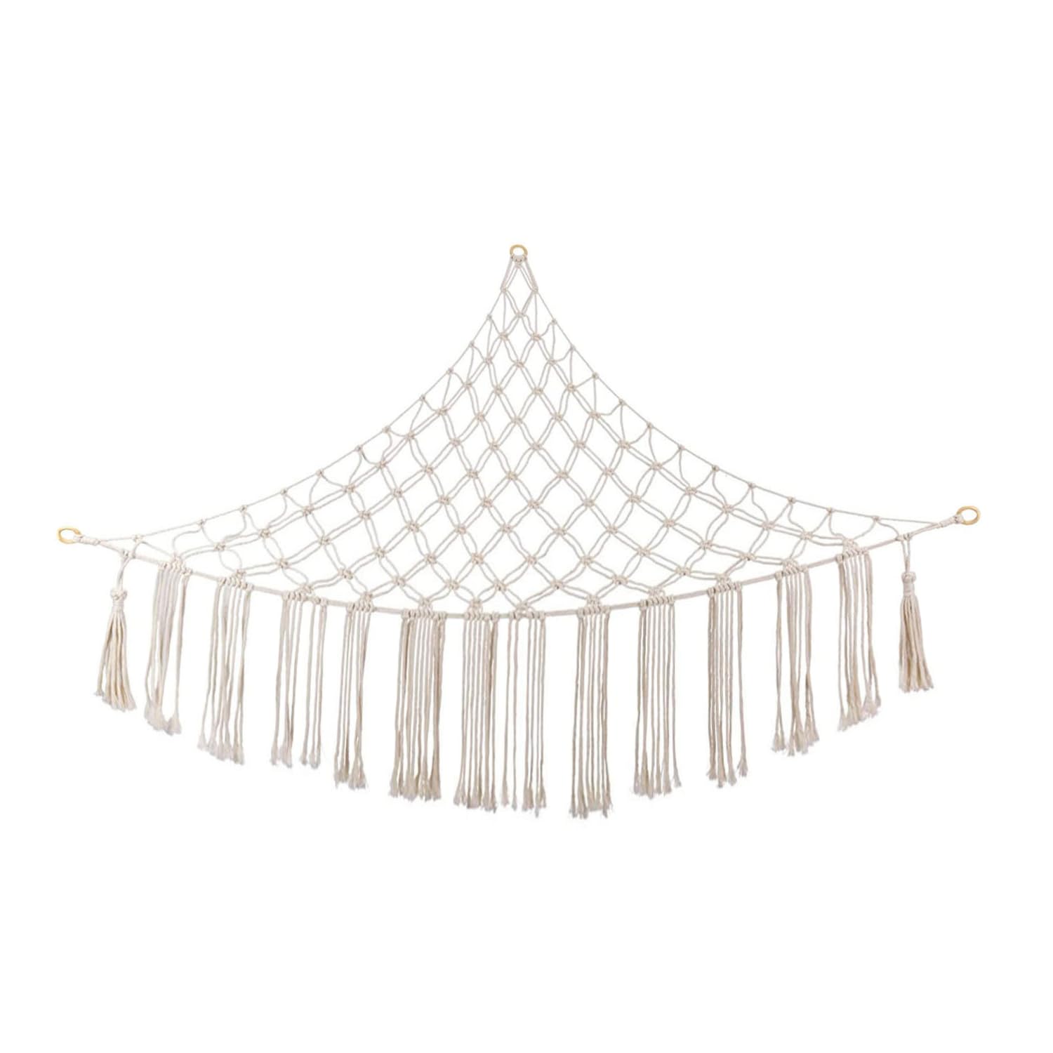 ieron Soft Toy Hammock for Stuffed Animal Large Mesh Net Keep Bedroom Nursery Tidy Wall Sling Soft Toy Storage Organizer Wall Corner Decor 40 * 40 * 59inches