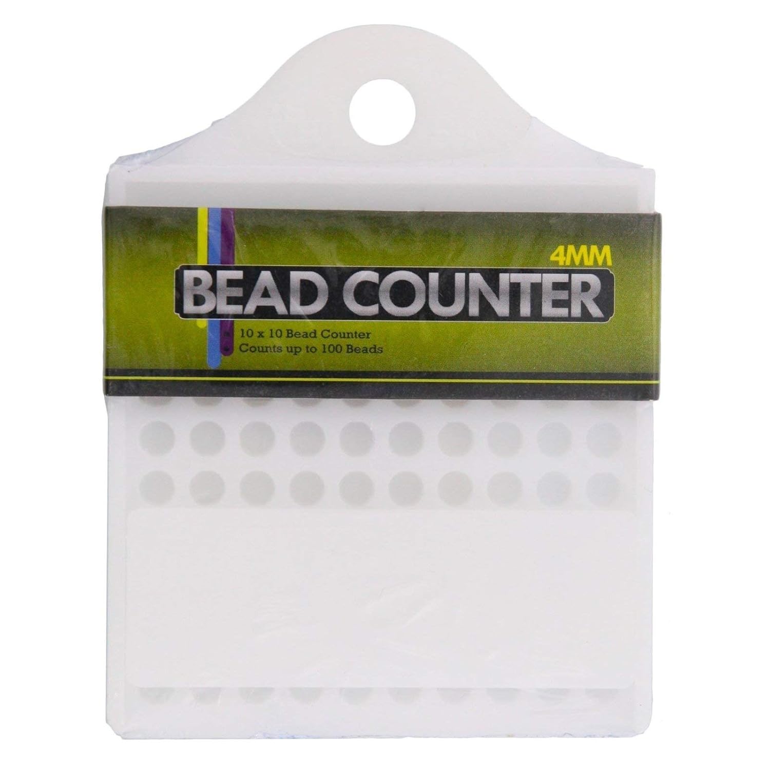 Universal Tool 100 Beads Bead Counter 4mm Diameter Arts, Crafts