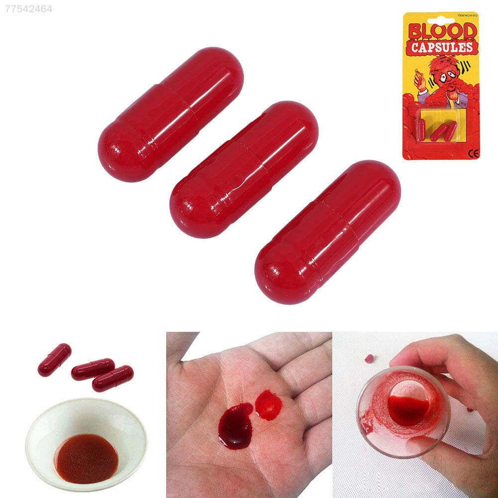 Electroprime 2701 4a81 Blood Capsules Joke Toy Effective Safe Cheap Prank April Fool Trick Amazon In Home Improvement