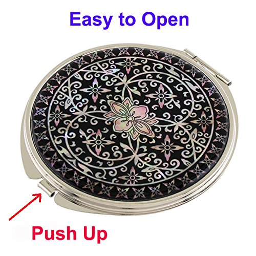 Antique Alive M118 Magnifying Purse Mirror, 3.2 Ounce