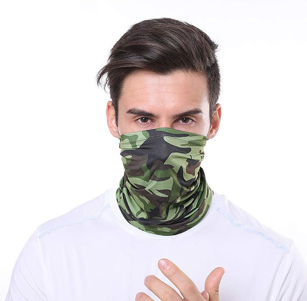 Centenary Face Mask UV Protection Neck Gaiter Head Wrap Seamless Scarf Mask Headbands Half Face Mask for Dust, Windproof Sunscreen Breathable Thin Multifunctional Telescopic for Men Women