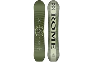 ROME SNOWBOARDS Rome Mens Stale Crewzer Directional Twin Snowboard