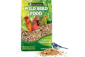 Quality Wild Bird Seed | Willowbrie Bird Seed | Birdseed for Outdoor Feeders | Wild Bird Food | Wild Bird Feed | 5lb Bag | Ca