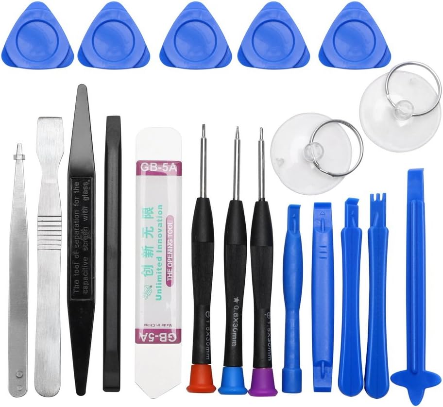 Kit d'outils d'ouverture de téléphone portable 20 en 1 pour iPhone ...