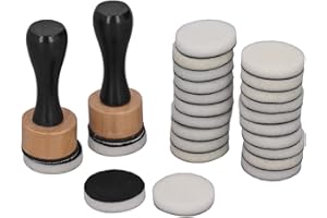 Ink Blending Tool, Easy to Use Mini Ink Blending Tool Multipurpose Ink Blending Brushes with 24 Replacement Foam Pads Art Sup