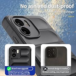 Elubugod Case for Xiaomi Redmi A1 4G Case Cover,TPU