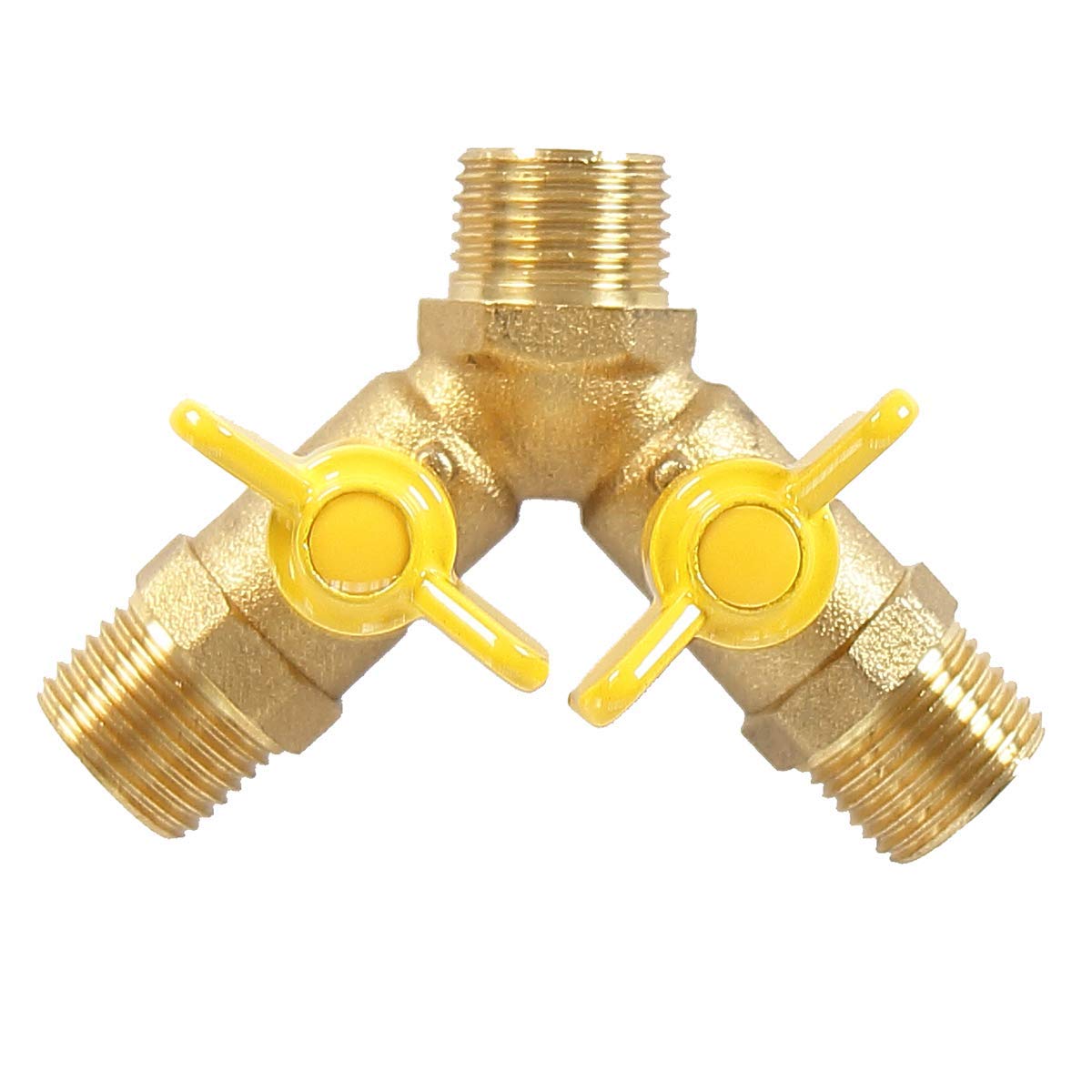 Soytich 2-way Y-Distributor for Inlet Hoses, 1/2' Ag Für 2 Connectors (YV07)