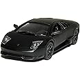 KiNSMART Lamborghini Murcielago LP640 5" 1:36 Scale Matt Black Die Cast Metal Model Toy Super Race Car