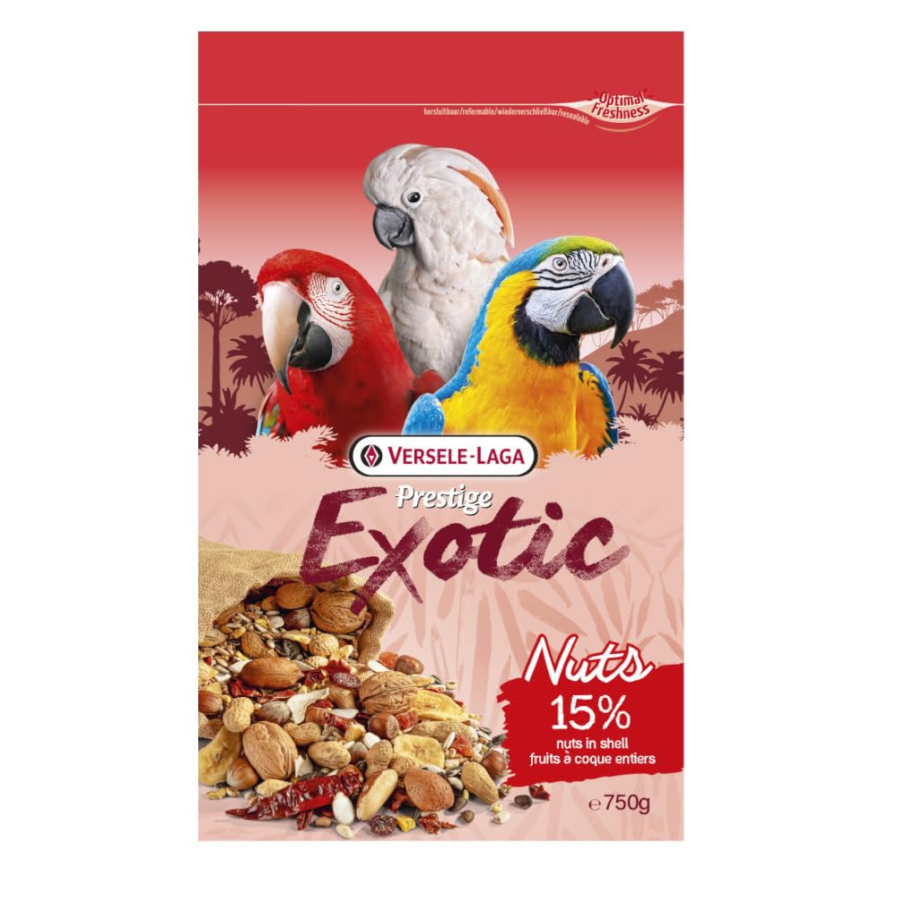 Versele-laga a-16345 Prestige Exotic Nuts – 750 GR, Clear