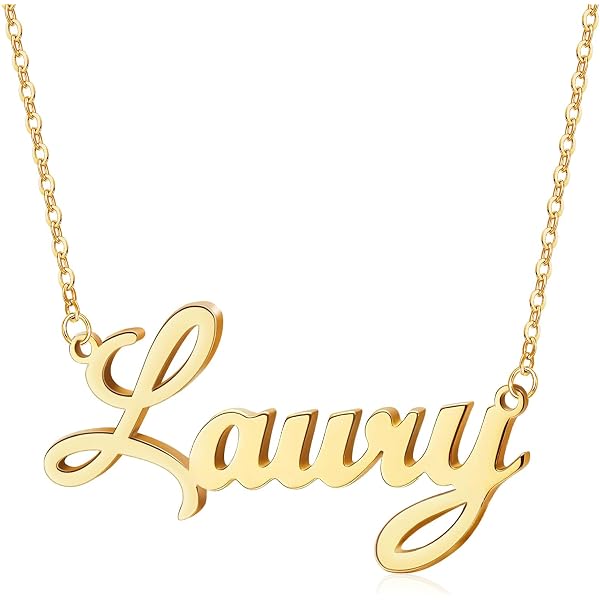 Yoke Style Layered Choker Necklace - Personalized With Birthstone & Name, 18k Gold Plated - View #3