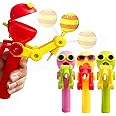 HDLNKAK 4Pcs Lollipop Case, Christmas Lollipop Robot Holder, Creative Lollipop Robot Toys Creative Design Eat Lollipop, Lollipop Holder Robot Gift, Easter Fun Gifts for Kids Over 3 Years(No Lollipop)