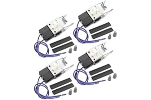 Urnqowuy 4 Pack WB17X5113 Element Receptacle and Wire Kit Fit for GE Hotpoint Electric Ranges Stove Cooktops Surface Burners Receptacle Terminal Block, Replace AP2021559 PS232646