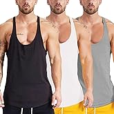 Muscle Killer 1 or 3 Pack Men's Bodybuilding Stringer Tank Tops Y-Back Gym Fitness T-Shirts