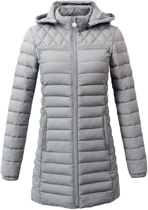Amazon ダウンコート レディース ダウン90 暖かい 可愛い 2way 灰色 グレー ストレッチ 軽量 スリム 冬 グレー ブラック 大きいサイズ 動きやすい 軽い シンプル きれいめ 細身 大きいサイズ 着痩せ ブランド 5xl アウター コート ジャケット 通販
