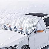 59 * 47inch Windshield Cover for Ice and Snow Windshield Snow Cover Car Windshield Snow Cover Car Cover for Snow Car Accessor