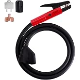 Welding Knight 600 Amp K3 Carbon Arc Air Gouging Torch with 7ft Cable | Medium Duty, Cut Groove Tool