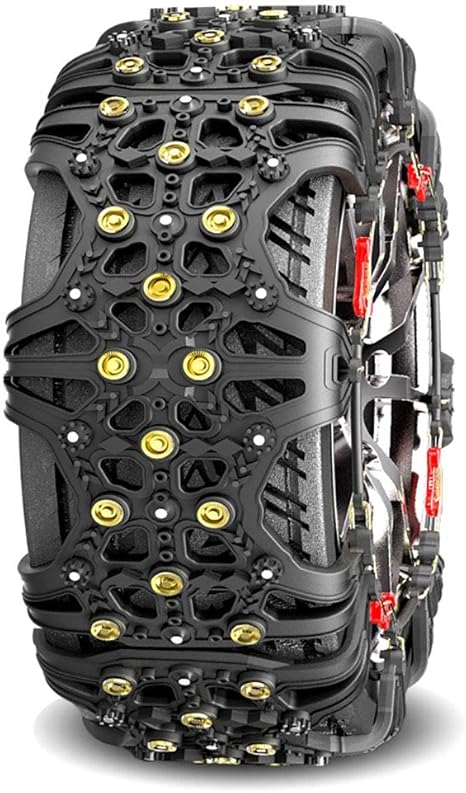 Amazon Co Jp タイヤタイヤ雪の泥汚れgm Suvオフロード車のアンチスキッド緊急スノータイヤチェーン雪2pcs用スノーチェーン Size 285 45r22 ホーム キッチン